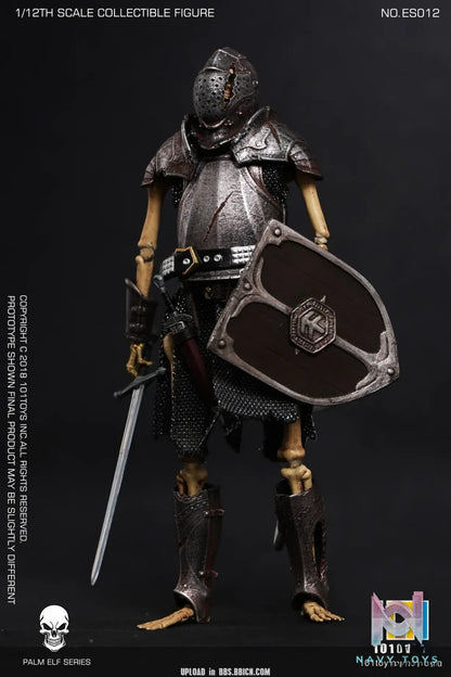 101Toys – Original 1/12 NO.ES010 PALM ELF SERIES- Skeleton Medieval Knight (Licensed)