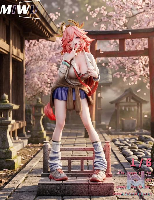 Miwu Studio – Raiden Shogun X Yae Miko Genshin Impact