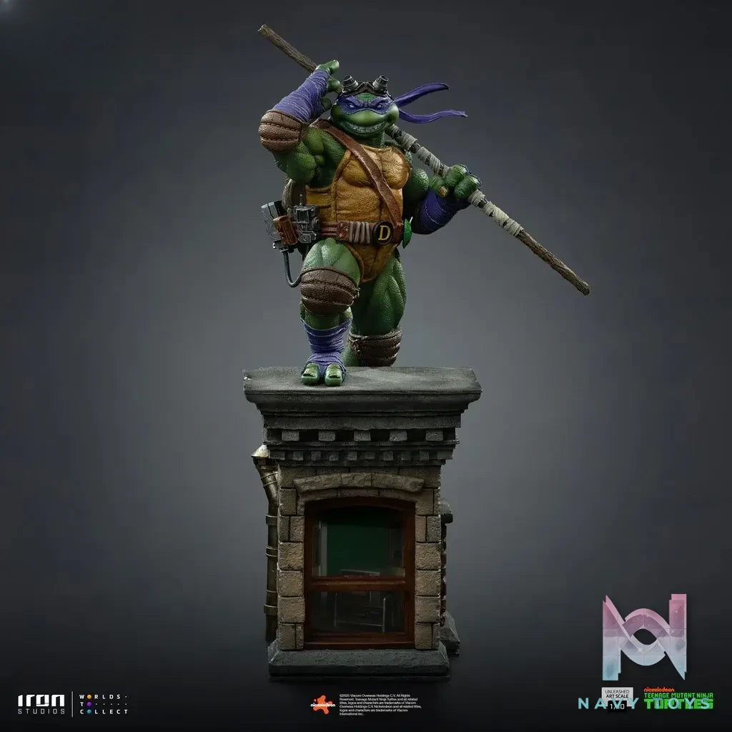 Iron Studio – Donatello – Teenage Mutant Ninja Turtles Unleashed Art Scale 1/10 Statue NICKEL137026-10 (Licensed)