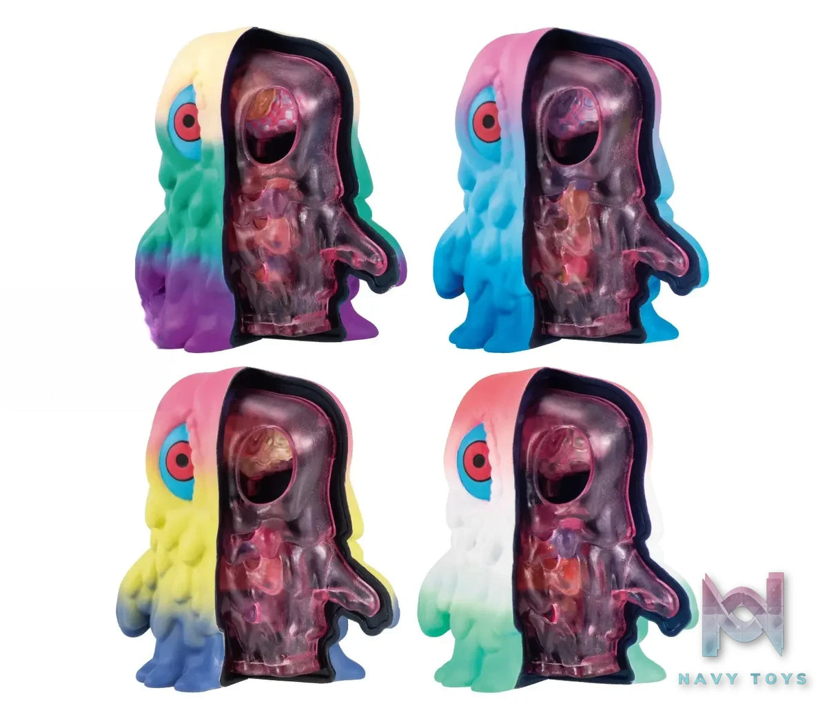 Megahouse – INSIDE FANTASY Hedorah 4Pack BOX (Licensed)