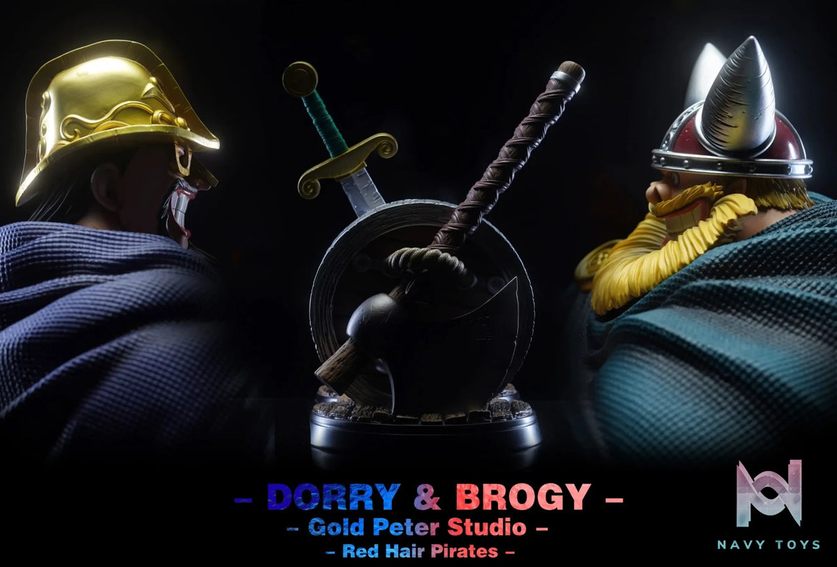 Gold Peter Studio – Red Hair Pirates Dorry x Brogy One Piece