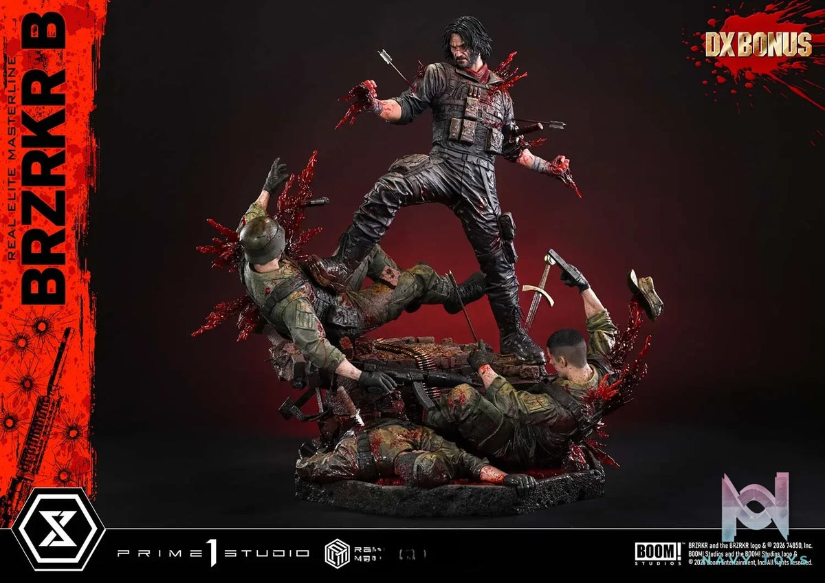 Prime 1 Studio – BRZRKR B 1/4 Statue REMBZK-01 REMBZK-01DX REMBZK-01DXS (Licensed)