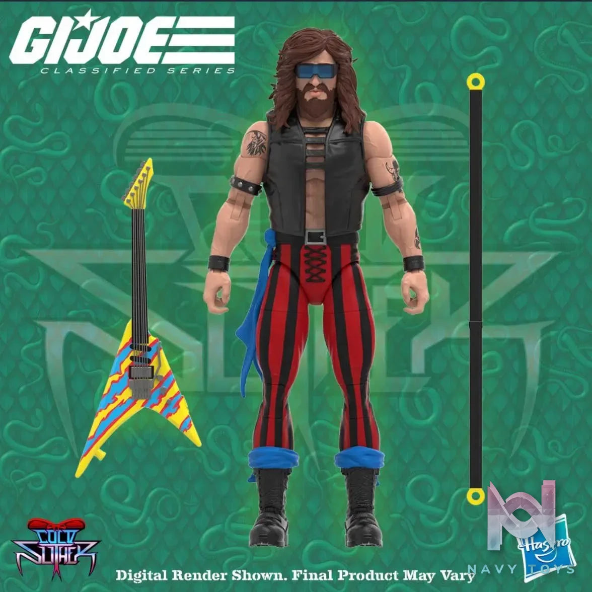 Hasbro Studio – G.I. JOE SDCC COLD SLITHER (Licensed)