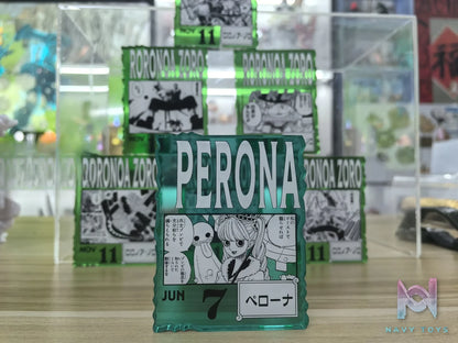 Pin Jiang Meng Qi Studio – Roronoa Zoro Birthday Card Brick One Piece