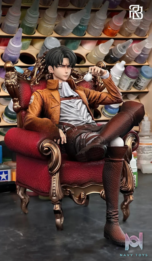 ReBorn Studio – Levi Ackerman Drinking Tea Attack on Titan