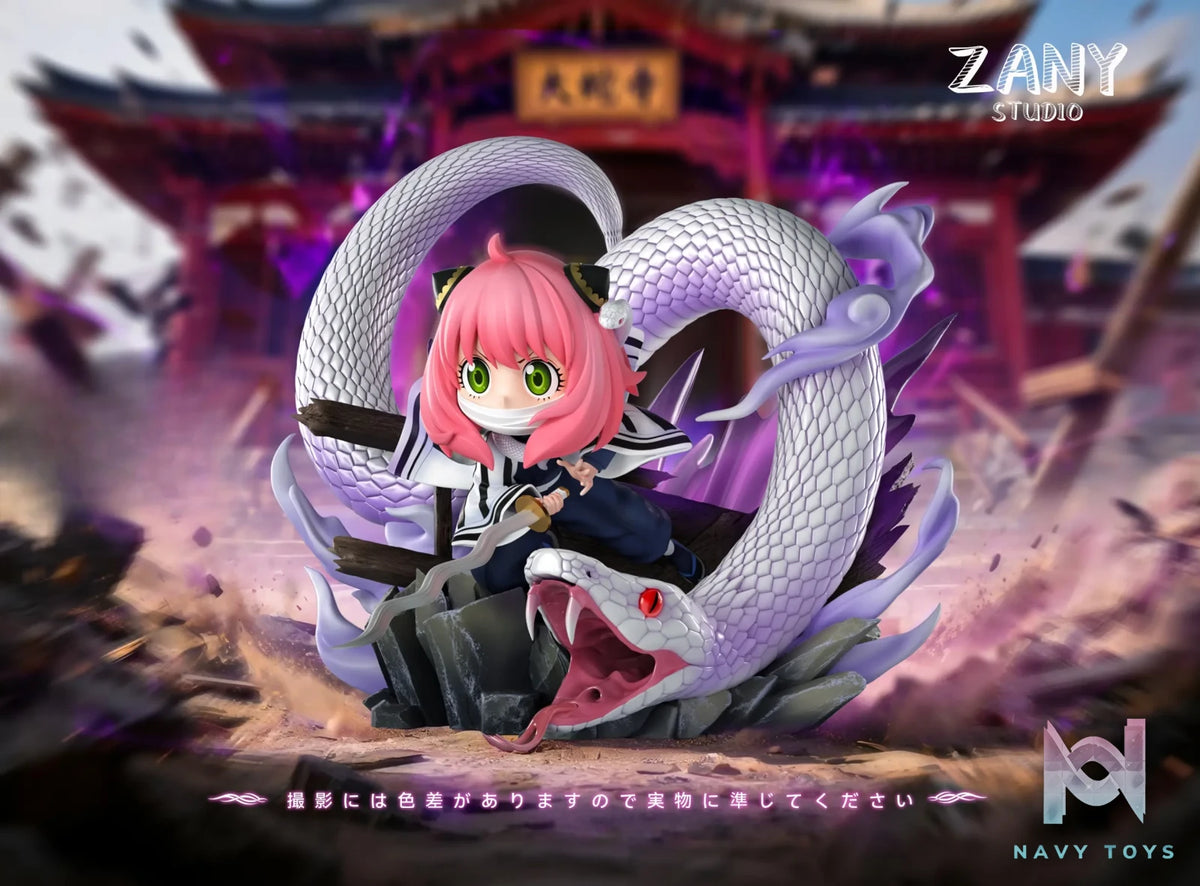 Zany Studio – Anya Cosplay Demon Slayer Iguro Obanai Spy x Family
