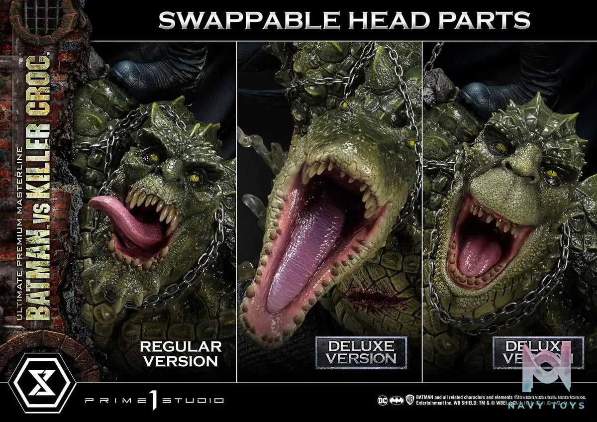 Prime 1 Studio – Ultimate Premium Masterline Batman (Comics) Batman Versus Killer Croc UPMDC-07 UPMDC-07DX UPMDC-07DXS (Licensed)