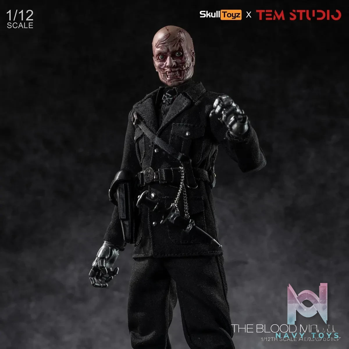 TEM STUDIO X Skull Toyz – The Blood Major 1/12 Scale Action Figure (Licensed)