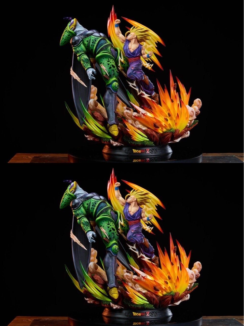 Gohan vs Cell - Dragon Ball - KD Collectibles resin statue kd collectibles anime figure