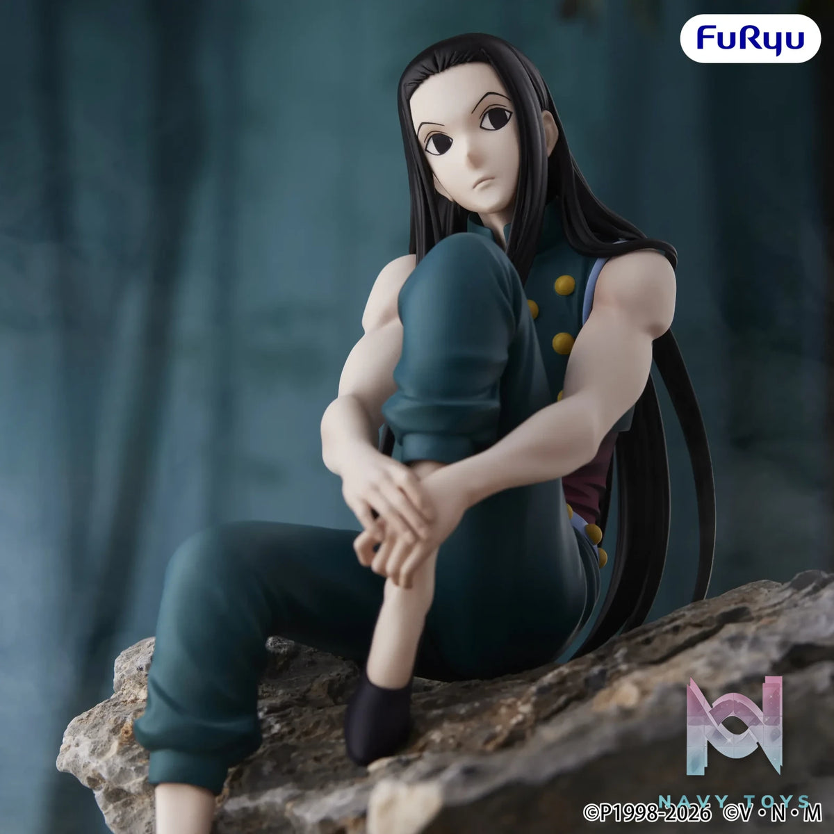 FURYU – HUNTER × HUNTER Noodle Stopper Figure Illumi (Licensed)