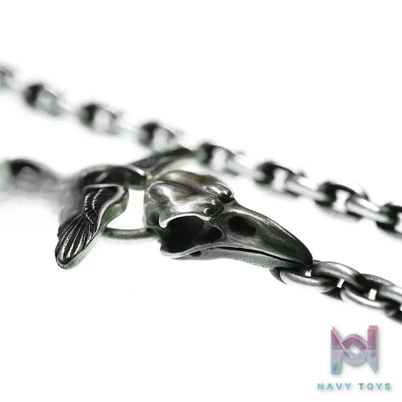 Raven Studio (silver jewelry) – Original Design 5.5mm Raven Exclusive Curb Chain Necklace Original
