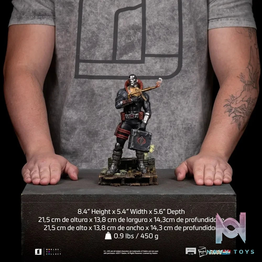 Iron Studio – G.I. Joe Destro 1/10 Art Scale HASBR124835-10 (Licensed)