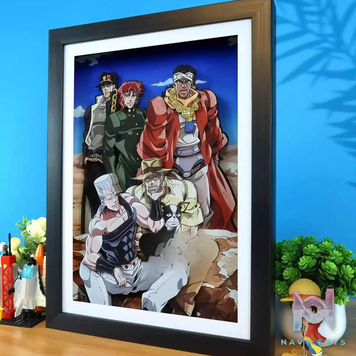 KALA HOME Studio – JoJo Multiple Characters #05 3D Decorative Painting JoJo