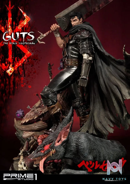 Prime 1 Studio – Ultimate Premium Masterline Berserk Guts, The Black Swordsman UPMBR-01 UPMBR-01EX UPMBR-01BN (Licensed)