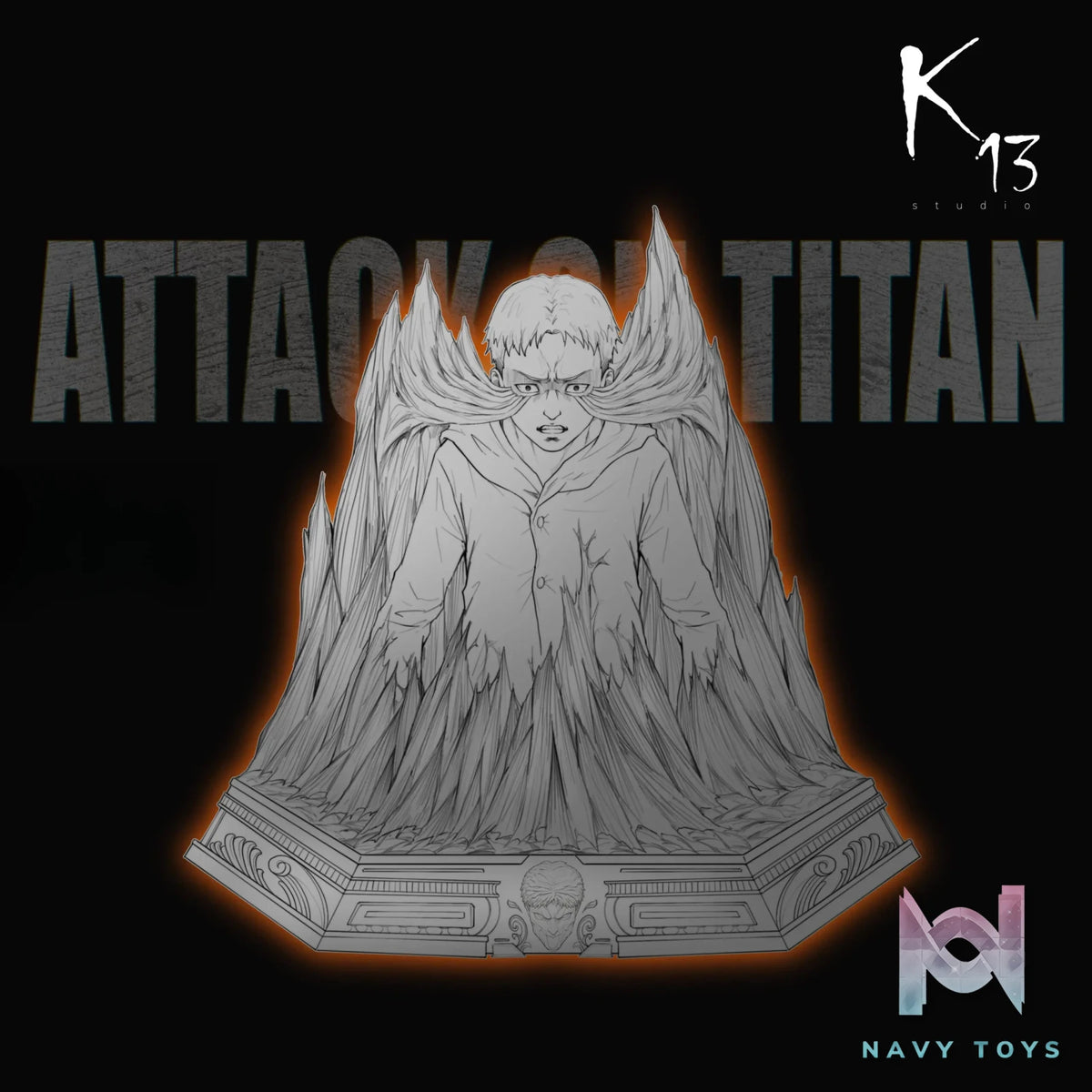 K13 Studio X Poker Monster Studio – Armored Titan Attack On Titan