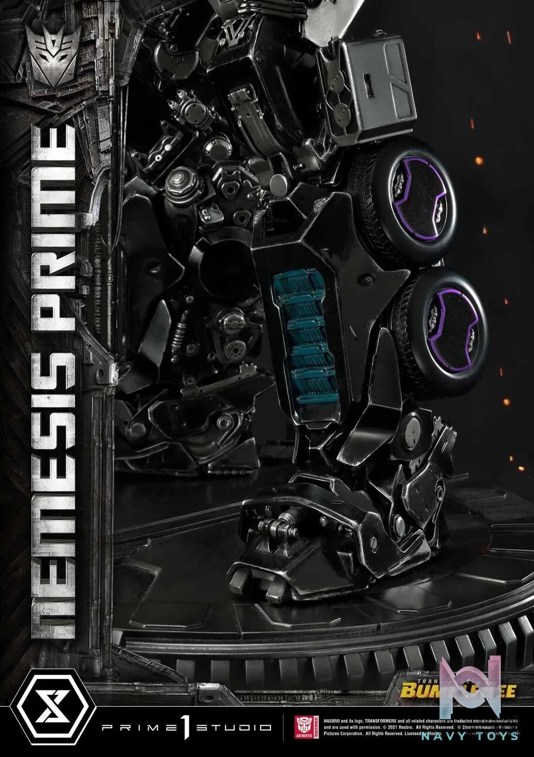 Prime 1 Studio – Museum Masterline Transformers: Bumblebee (Film) Nemesis Prime MMTFM-26NP(Licensed)