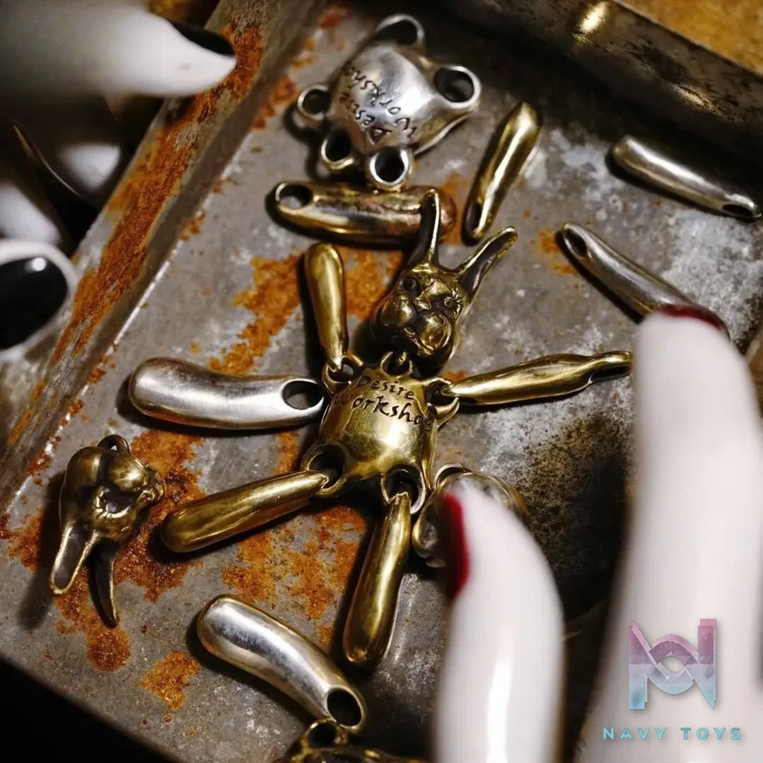 Raven Studio (silver jewelry) – Original Design “Desperate Rabbit” Pendant Original
