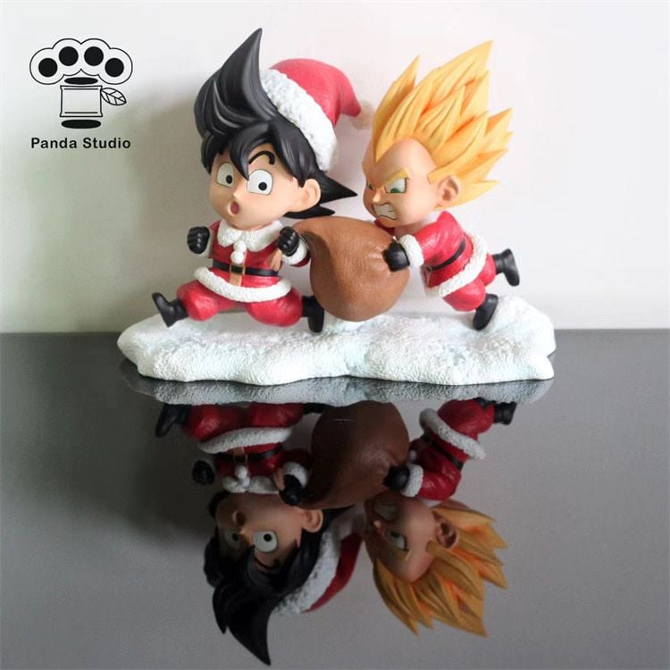 Goku & Vegeta - Panda Studio resin statue Panda Studio anime figure