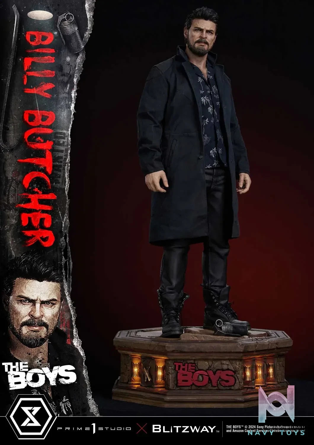 Prime 1 Studio – Premium Masterline The Boys William Billy Butcher PMTB-01 PMTB-01DX (Licensed)