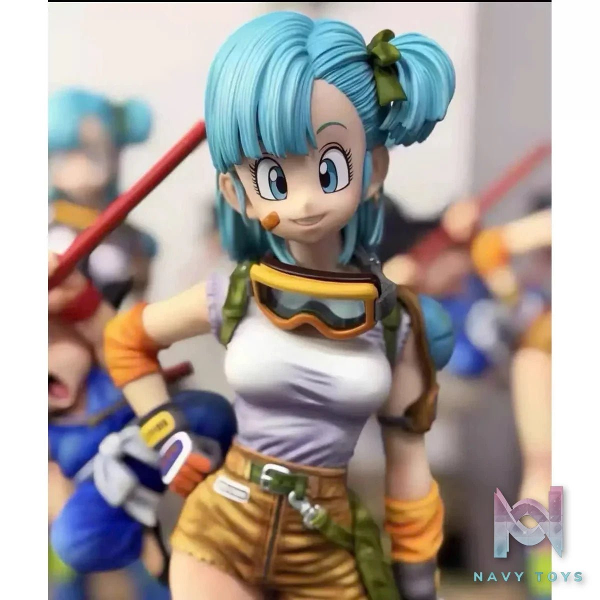 Goku vs Bulma Resin Recast Statue - Dragon Ball - KT studio resin statue Recast anime figure