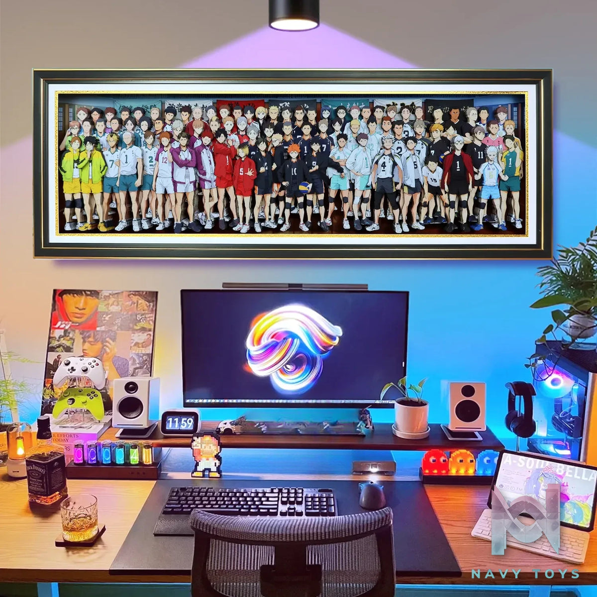 KALA HOME Studio – Haikyu!! Multiple Characters #03 3D Decorative Painting Haikyu!!