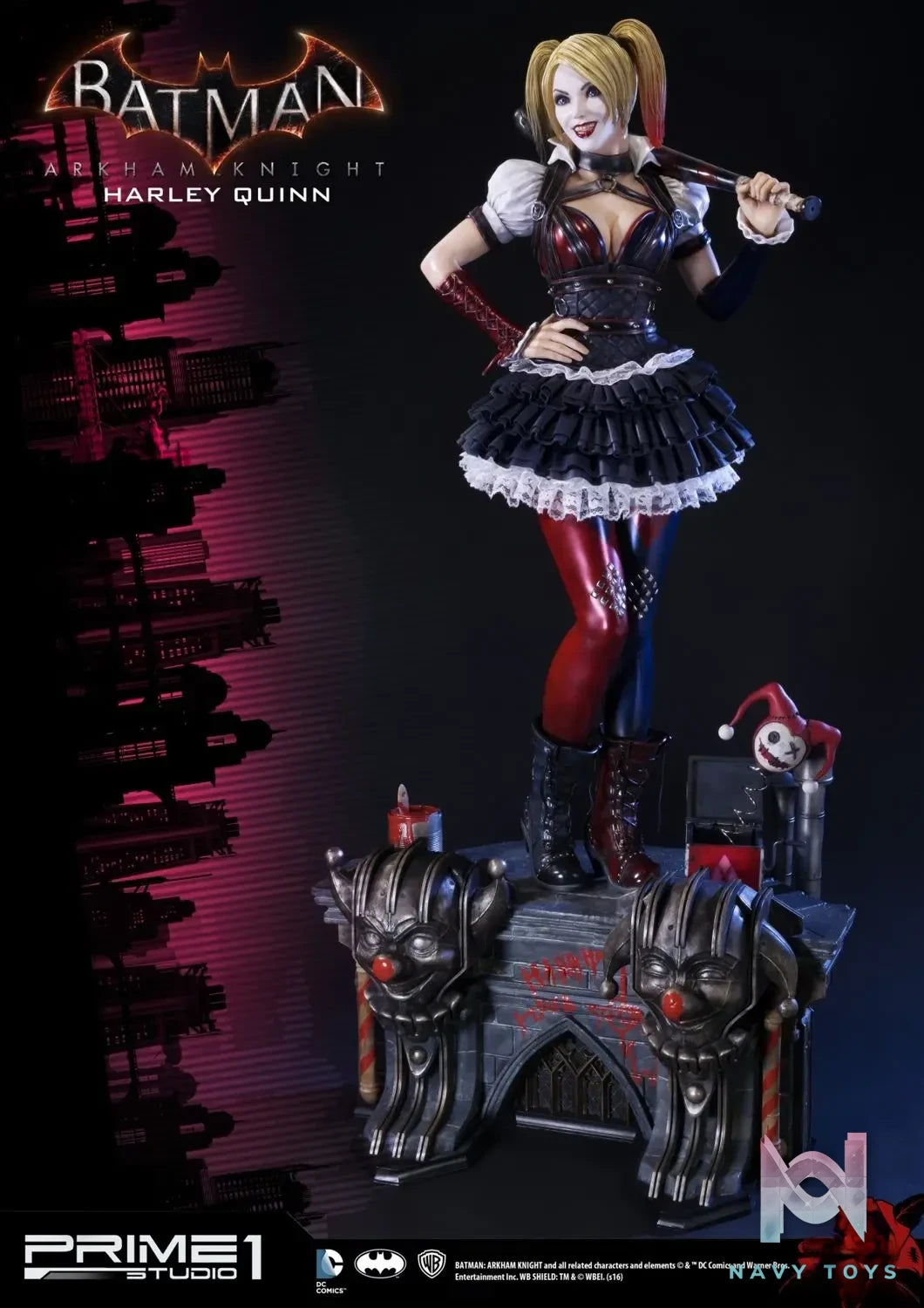 Prime 1 Studio – Museum Masterline Batman: Arkham Knight Harley Quinn MMDC-08 MMDC-08EX (Licensed)