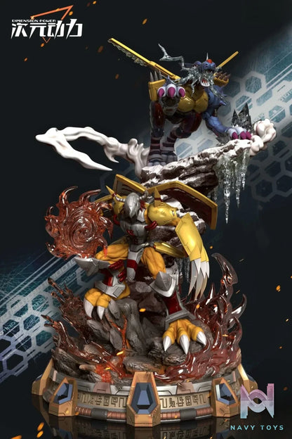 Dimension Power – Digimon WarGreymon And MetalGarurumon