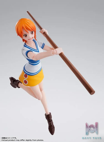 BANDAI – Bandai Souls SHF Adventure Prologue One Piece Luffy Nami Action Figure