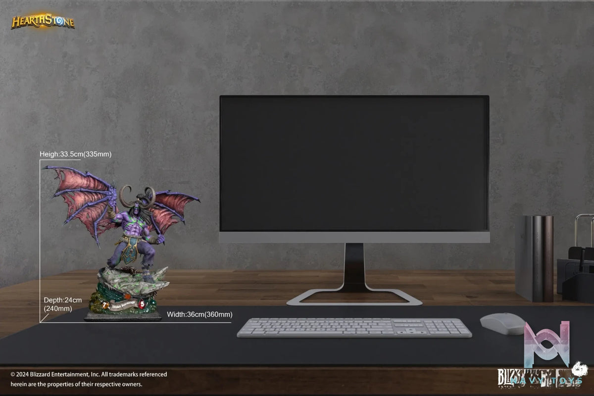 HEX COLLECTIBLES – World of Warcraft Blizzard World of Warcraft Illidan Stormrage (Licensed)