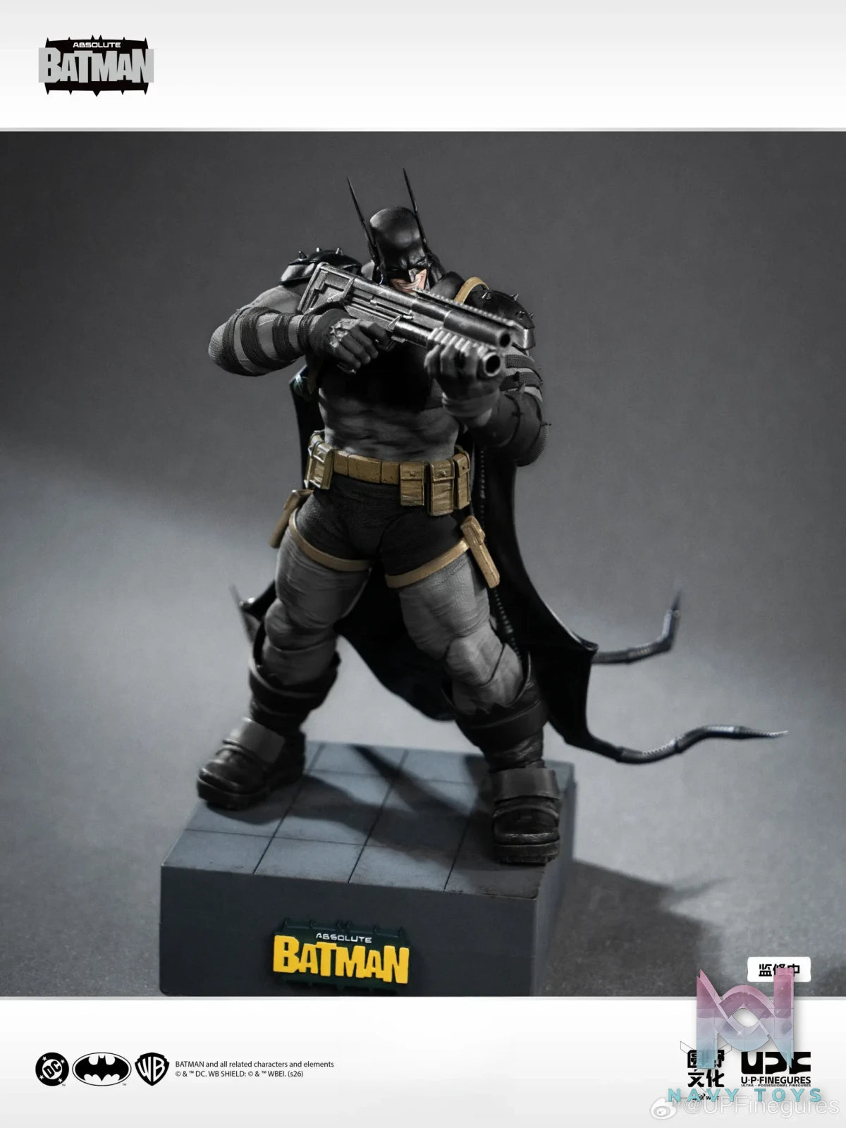 YUANYE X UPFinegures – DC Comics Absolute Batman 1/12 Scale Action Figure (Licensed)