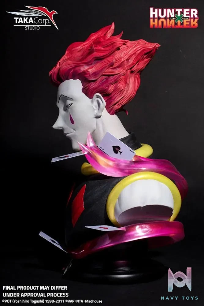 Taka Corp Studio – Hunter × Hunter Hisoka Morow Life-Size Bust