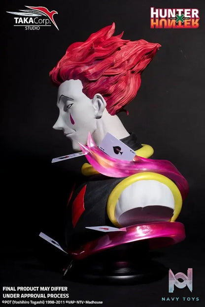 Taka Corp Studio – Hunter × Hunter Hisoka Morow Life-Size Bust