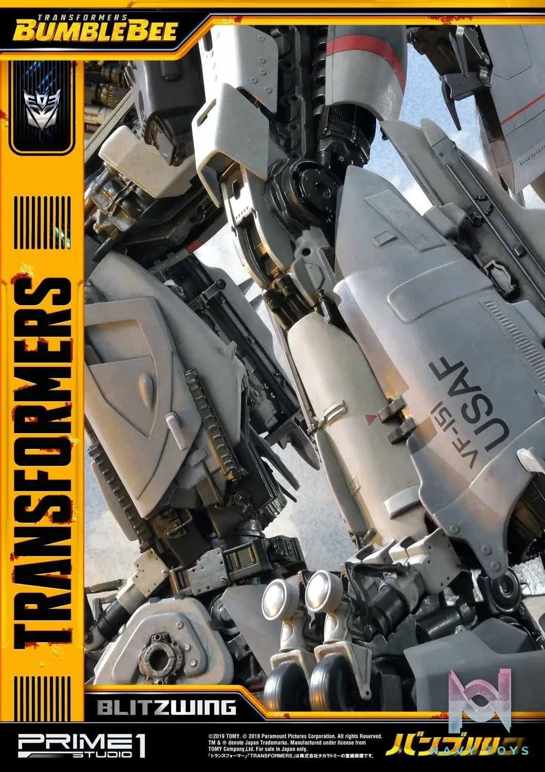 Prime 1 Studio – Museum Masterline Transformers: Bumblebee (Film) Blitzwing MMTFM-25 MMTFM-25EX(Licensed)