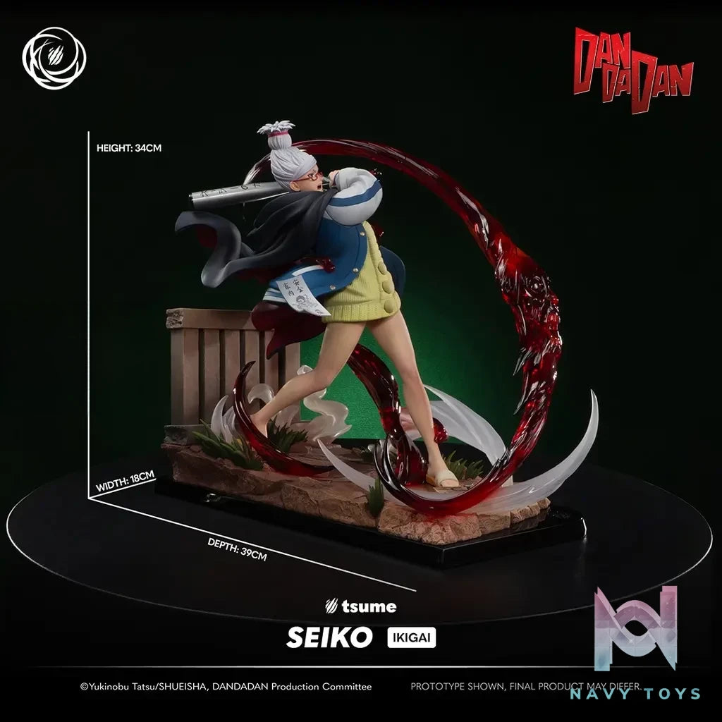 Tsume Studio – Ikigai Dandadan Seiko Ayase 1/6 Statue (Licensed)