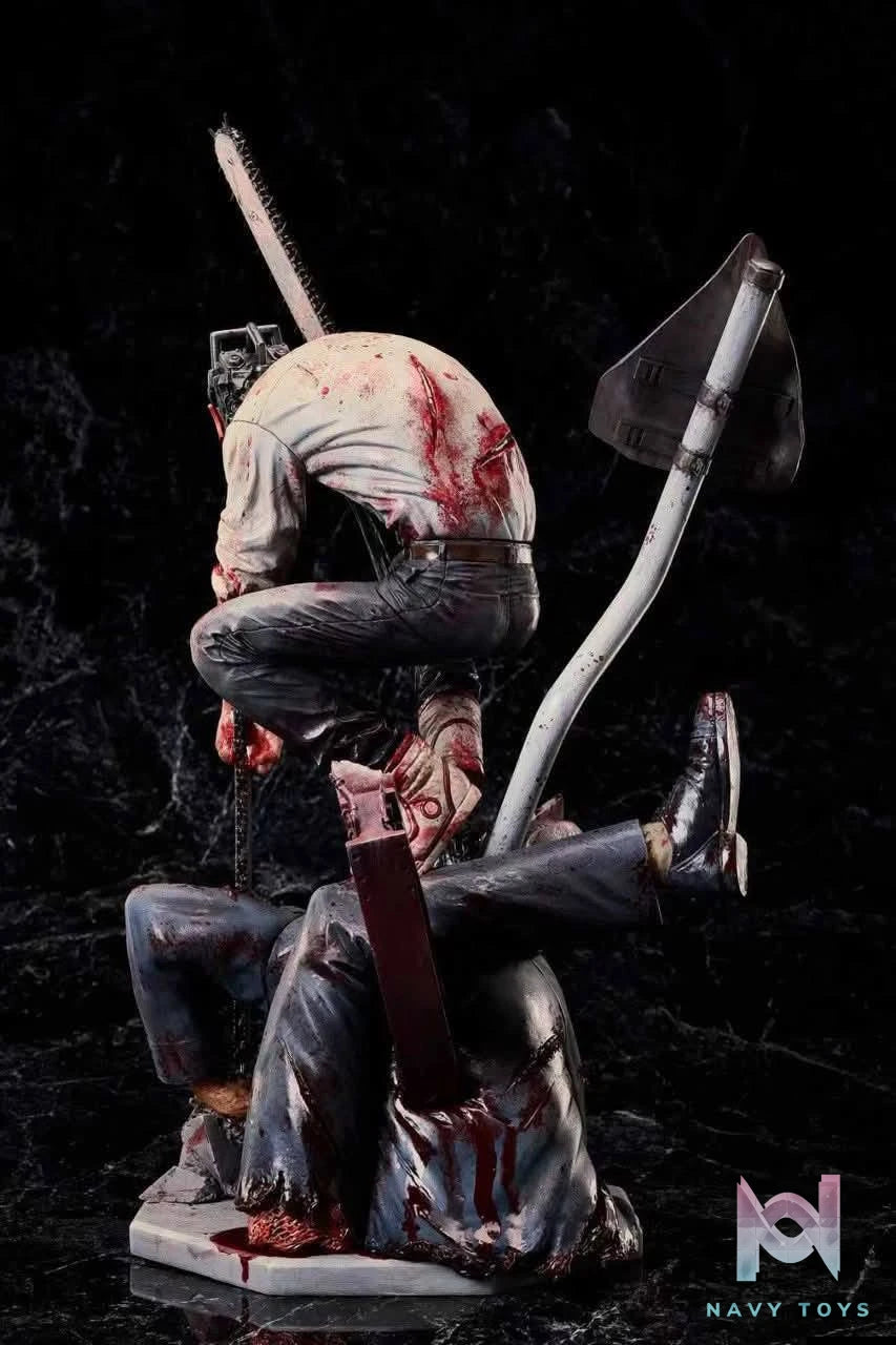 Chainsawman TAKAYUKI TAKEYA resin statue MAPPA x A DIMENSION Studio anime figure