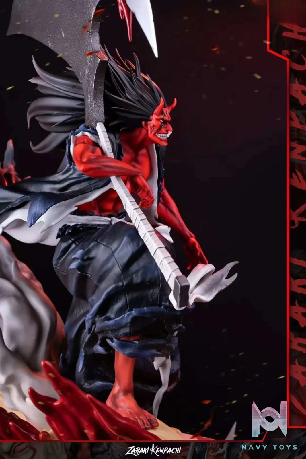 Blood Night Studio – Bleach Thousand Year Blood War Swastika Form Series #1—Zaraki Kenpachi
