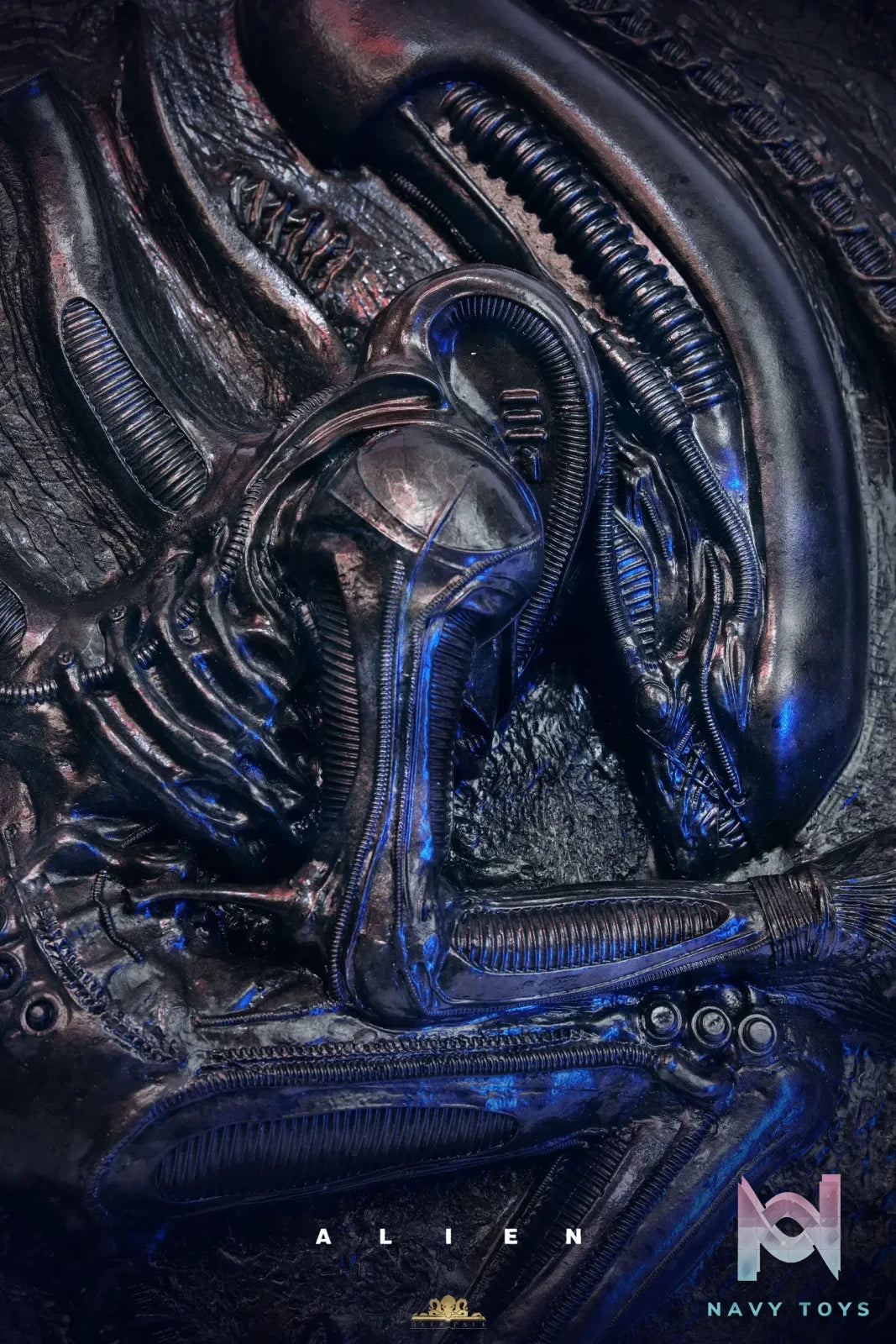 Deep Tale Studio – Alien Big Chap 3D Wall Art