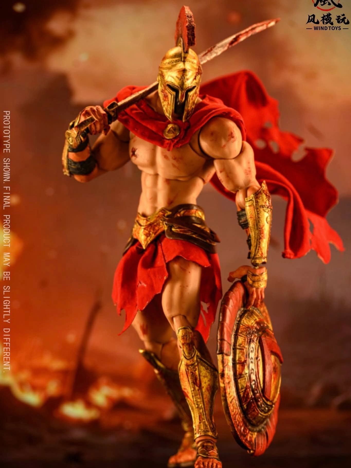 Spartan King - Wind Toys resin statue wind Toys Studio anime figure