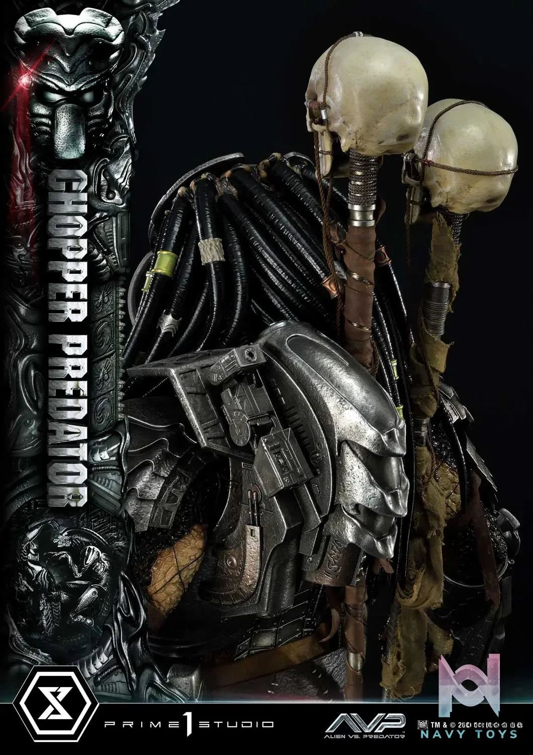 Prime 1 Studio Museum Masterline Alien vs. Predator Chopper Predator MMPR-06