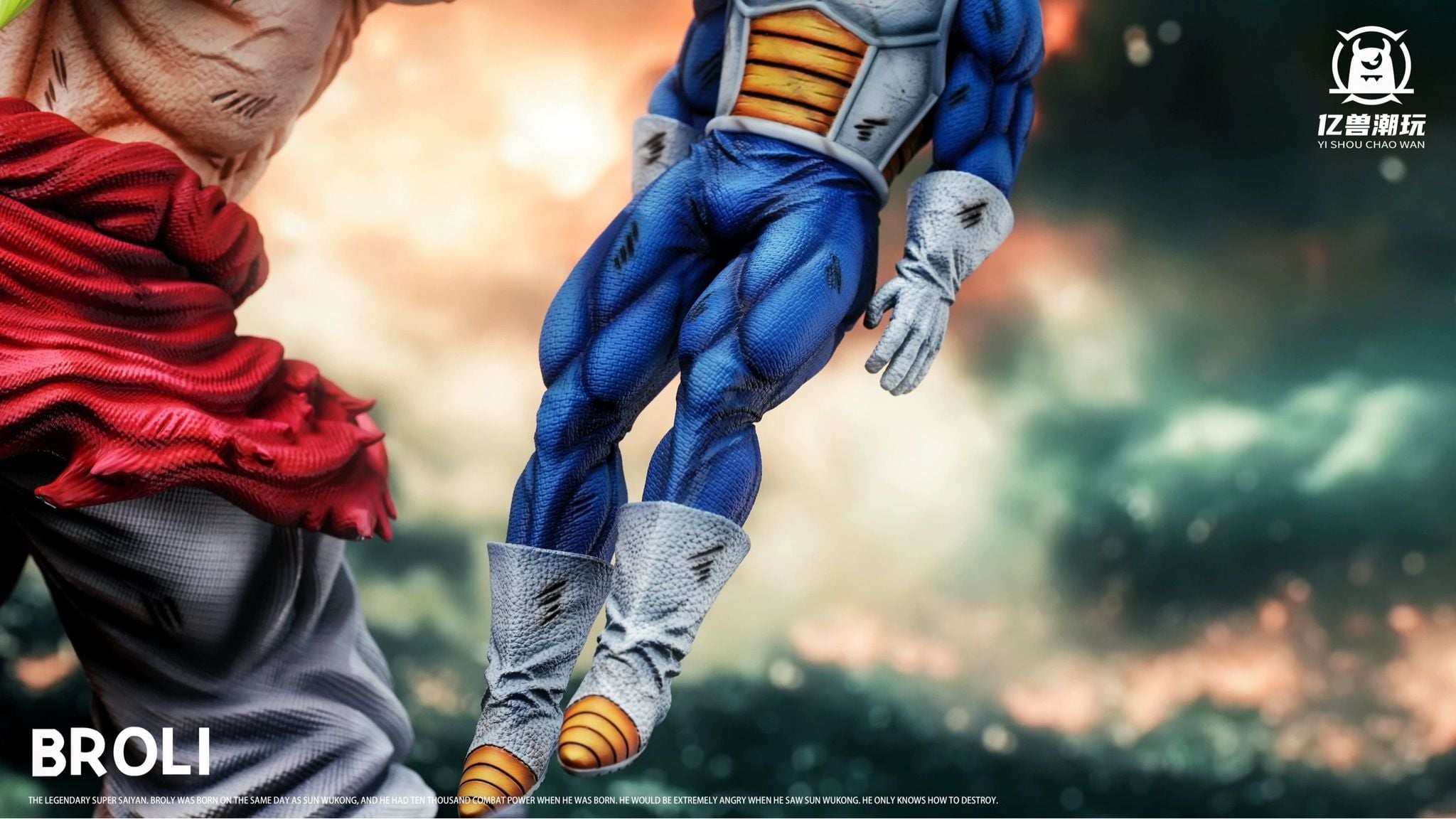 Broly vs Goku & Vegeta - Dragon Ball - Yishou Studio resin statue Yishou Studio anime figure