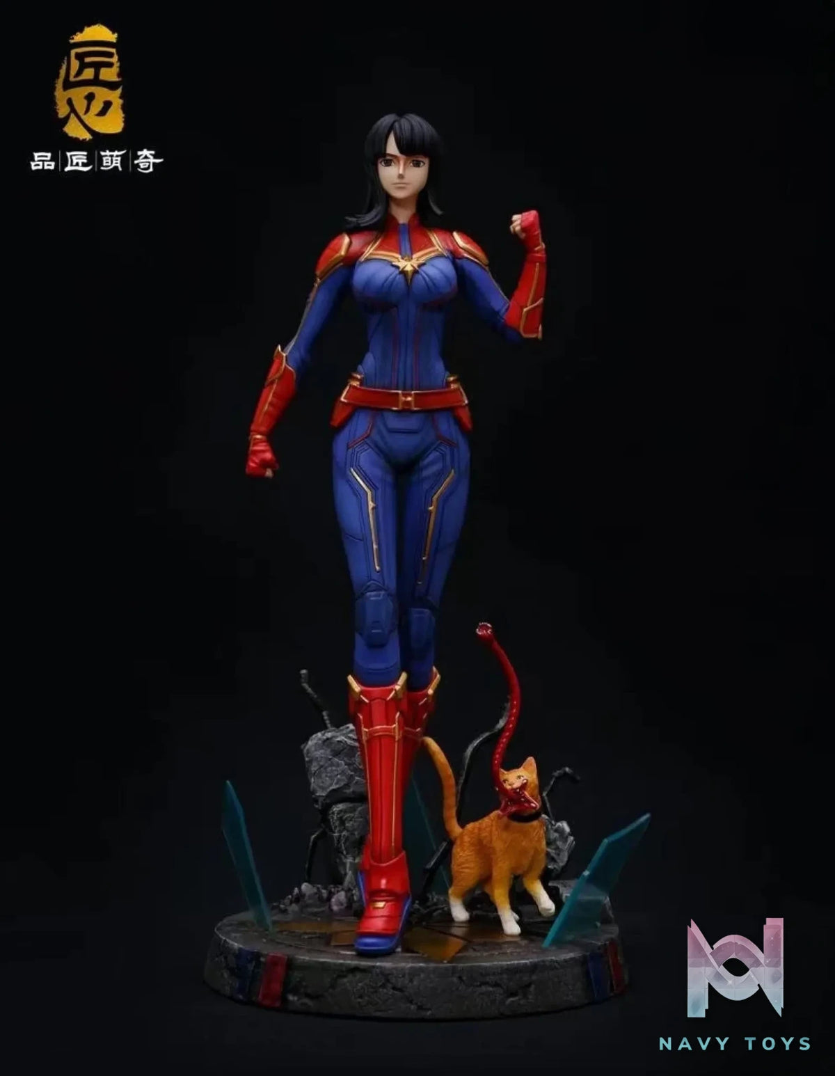 Pin Jiang Meng Qi Studio – One Piece Captain Marvel Nico Robin