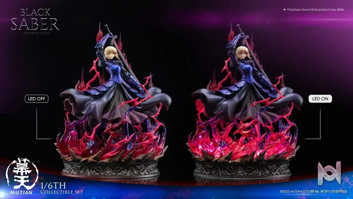 Mu Tian Studio - Fate/stay night Heaven's Feel Saber Alter resin statue Navy Toys anime figure