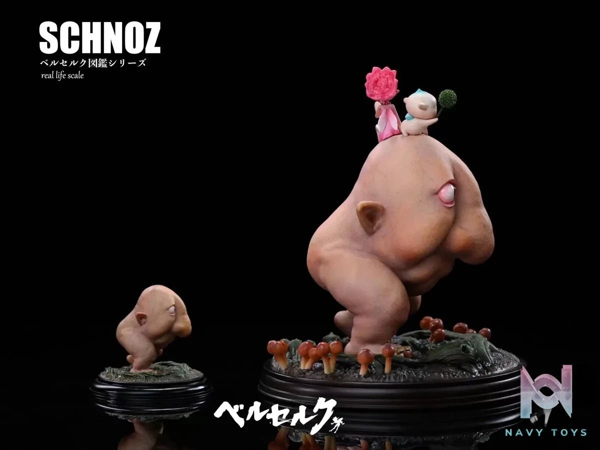 Desktop Berserk Illustration Fourth Edition Schnoz with Puck and Ivalera - BIHS Studio resin statue Navy Toys anime figure