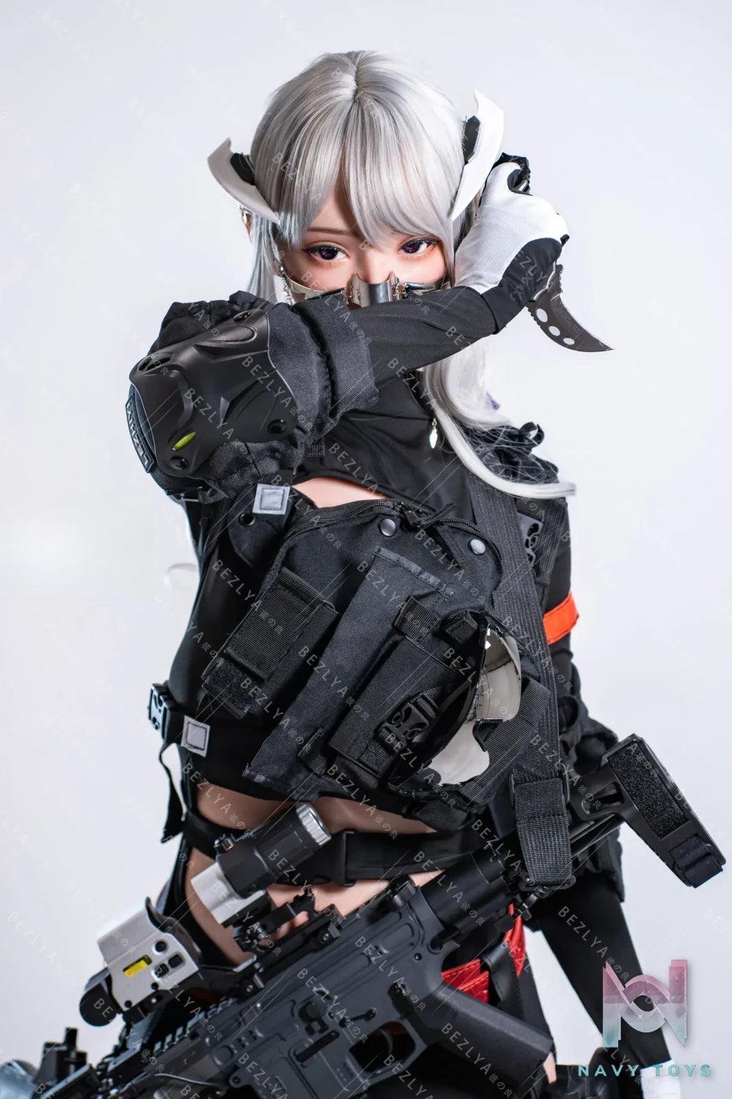 Bezlya – 2.2CF Series 163cm Violet: Bladestorm Hunter 1/1 Scale Silicone Love Doll (Licensed)