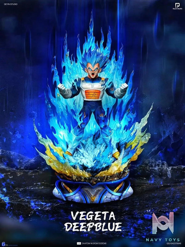 Blue Vegeta - Dragon Ball - Deiyin Studio resin statue Deiyin Studio anime figure