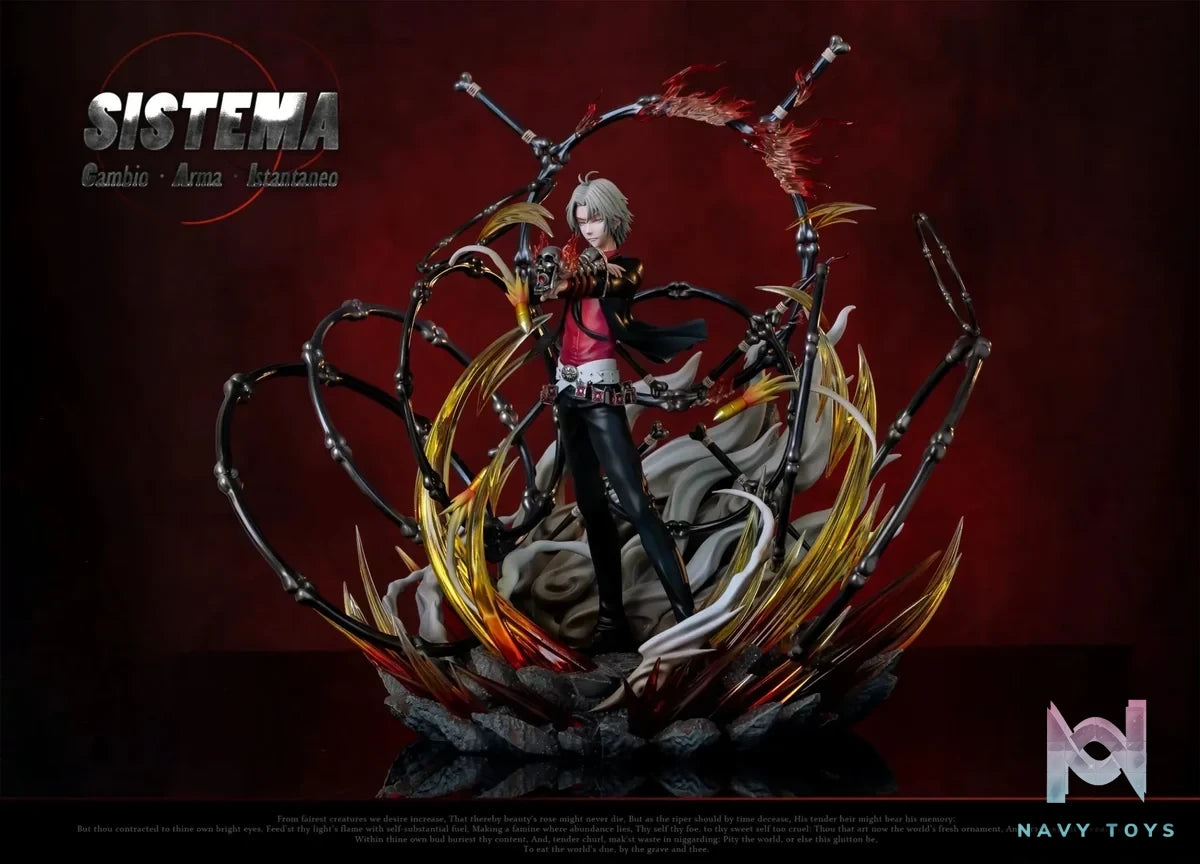 ILLegal Factory Studio - HITMAN REBORN 20 Years Later Hayato Gokudera 2.0 resin statue Navy Toys anime figure
