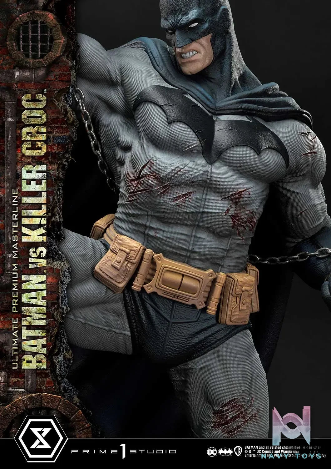 Prime 1 Studio – Ultimate Premium Masterline Batman (Comics) Batman Versus Killer Croc UPMDC-07 UPMDC-07DX UPMDC-07DXS (Licensed)