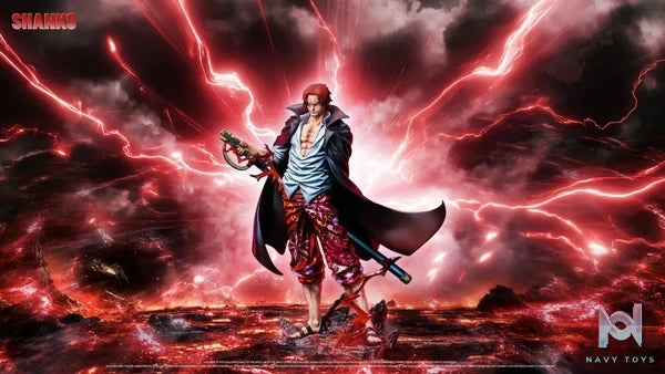 HX Studio X SY Studio - Shanks One Piece resin statue Navy Toys anime figure