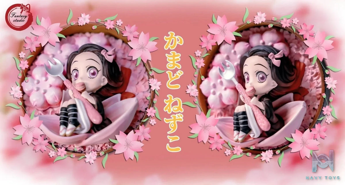 Fantasy Studio – Kamado Nezuko Eating Macaron