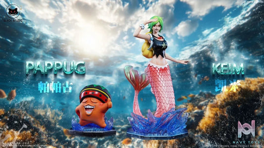 Keim & Pappug resin statue black studio anime figure